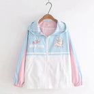 Love You Little One Windbreaker - Blue / S - coat