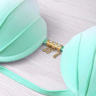 Pastel Mermaid Shell Bikini Set with Versatile Strap and Brief Styles - swimwear