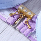 Pastel Mermaid Shell Bikini Set with Versatile Strap and Brief Styles - Cosparty