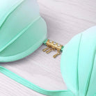Pastel Mermaid Shell Bikini Set with Versatile Strap and Brief Styles - Cosparty