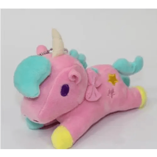 Pastel Miniature Unicorn Plush Keychain and Phone Strap - Cosparty