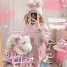 Pastel Party Dragon Plush Handbag for Kawaii Fashion Enthusiasts - bag