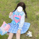 Pastel Party - Kei Birthday Cake Knit Vest for Sweet Celebrations - Cosparty