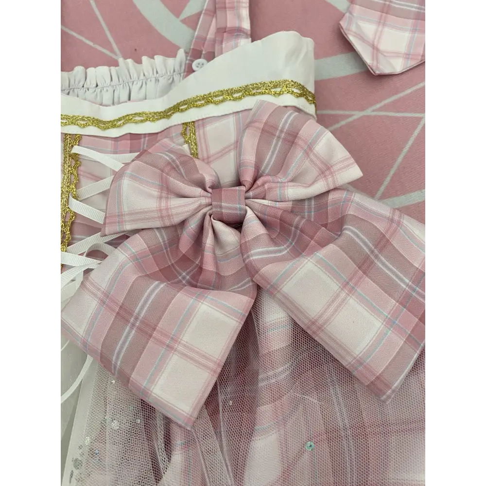 Pastel Patchwork Cherry Blossom Lolita Dress for Kawaii Princesses - dress