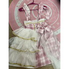 Pastel Patchwork Cherry Blossom Lolita Dress for Kawaii Princesses - dress