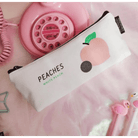 Pastel Peach Cosmetic and Pencil Bags - Cosparty