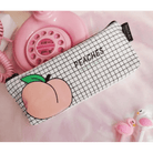 Pastel Peach Cosmetic and Pencil Bags - Cosparty