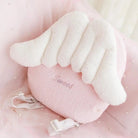 Pastel Pink Angel Plush Backpack Style for Kawaii Storage Needs - Cosparty