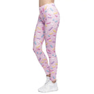 Pastel Pink Candy Sprinkle Leggings for Sweet Cosparty Style 30 cm - pants