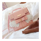 Pastel Pink Card Captor Sakura Inspired Handbag with 3D Wings - purse