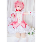 Pastel Pink Double Pigtail Wig Inspired by Madoka Kaname - Wig