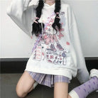 Pastel Pink Fairy - Kei Hoodie with Anime Girl Print Org Instock New Condition - Cosparty