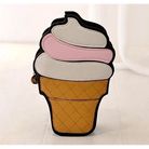 Pastel Pink Ice Cream Cone Purse for Kawaii Harajuku Style - Cosparty