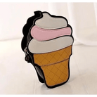 Pastel Pink Ice Cream Cone Purse for Kawaii Harajuku Style - Cosparty
