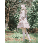 Pastel Pink Lolita Dress for Elegant Kawaii Fashion Lovers - Cosparty