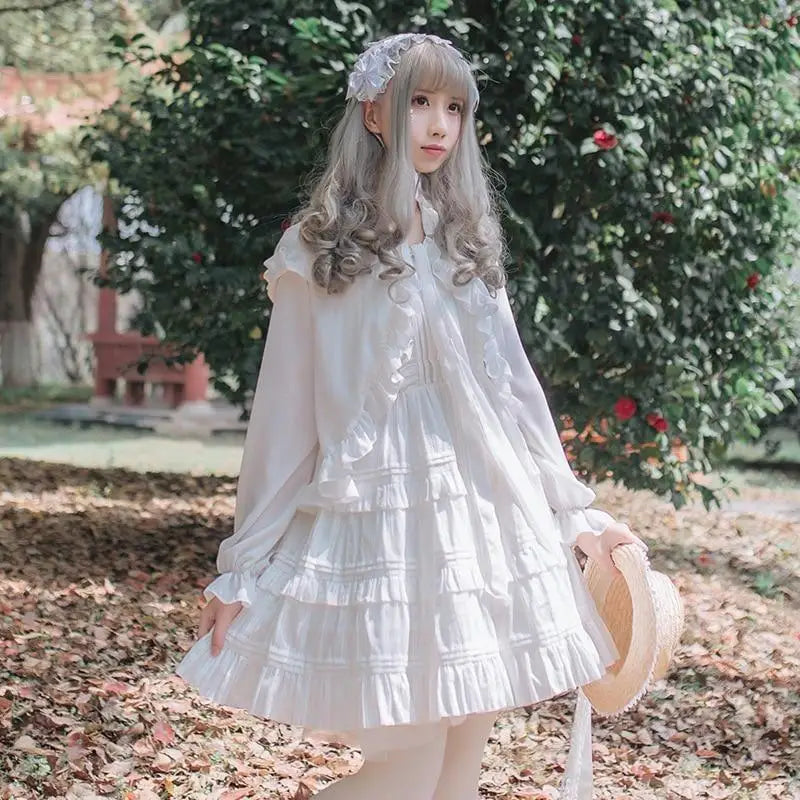 Pastel Pink Lolita Dress for Elegant Kawaii Fashion Lovers - dress