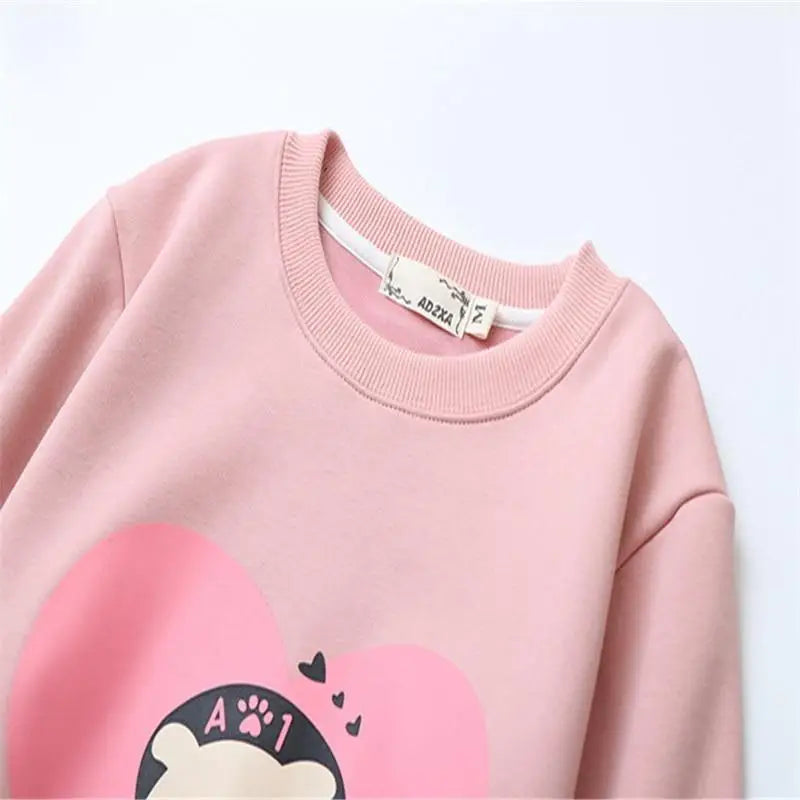 Pastel Pink Polar Bear Crewneck Sweatshirt for Kawaii Lovers - sweater