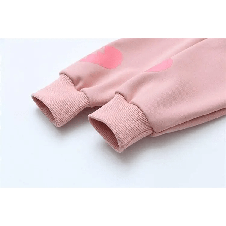 Pastel Pink Polar Bear Crewneck Sweatshirt for Kawaii Lovers - Cosparty