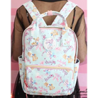 Pastel Purple Bunny and Teddy Bear Backpack for Kawaii Fashion - Backpack