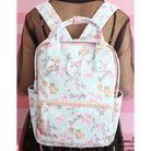 Pastel Purple Bunny and Teddy Bear Backpack for Kawaii Fashion - Cosparty