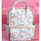 Pastel Purple Bunny and Teddy Bear Backpack for Kawaii Fashion - Cosparty
