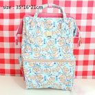 Pastel Purple Bunny and Teddy Bear Backpack for Kawaii Fashion - Cosparty