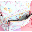 Pastel Purple Bunny and Teddy Bear Backpack for Kawaii Fashion - Backpack