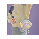 Pastel Rainbow Cloud Purse for Kawaii Style Lovers - purse