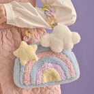 Pastel Rainbow Cloud Purse for Kawaii Style Lovers - purse