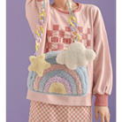 Pastel Rainbow Cloud Purse for Kawaii Style Lovers - purse