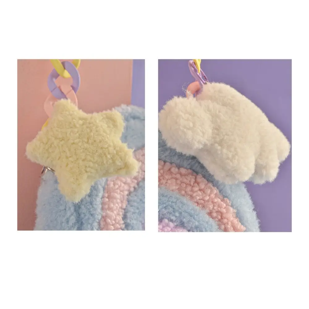 Pastel Rainbow Cloud Purse for Kawaii Style Lovers - purse