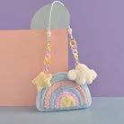 Pastel Rainbow Cloud Purse for Kawaii Style Lovers - purse