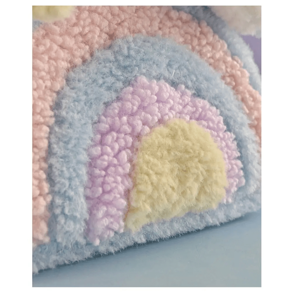 Pastel Rainbow Cloud Purse for Kawaii Style Lovers - Cosparty