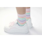 Pastel Rainbow Socks for Fairy Kei Fashion Lovers - socks