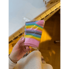 Pastel Rainbow Socks for Fairy Kei Fashion Lovers - Cosparty