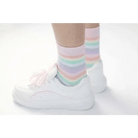 Pastel Rainbow Socks for Fairy Kei Fashion Lovers - Cosparty