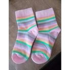 Pastel Rainbow Socks for Fairy Kei Fashion Lovers - socks