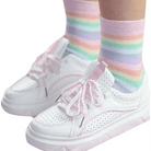 Pastel Rainbow Socks for Fairy Kei Fashion Lovers - Cosparty