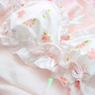 Pastel Sakura Blossom Lingerie Set for Kawaii Fashion Lovers - Cosparty