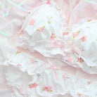 Pastel Sakura Blossom Lingerie Set for Kawaii Fashion Lovers - lingerie