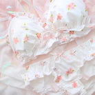 Pastel Sakura Blossom Lingerie Set for Kawaii Fashion Lovers - Cosparty