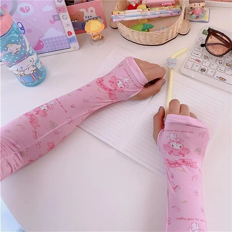 Kawaii Arm Sleeves - My Melody - arm warmer, warmers, cinnamoroll, fairy kei, fairykei