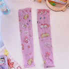 Pastel Sanrio Character Arm Sleeves for Cozy Style - gloves