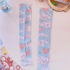 Pastel Sanrio Character Arm Sleeves for Cozy Style - gloves