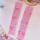 Pastel Sanrio Character Arm Sleeves for Cozy Style - gloves