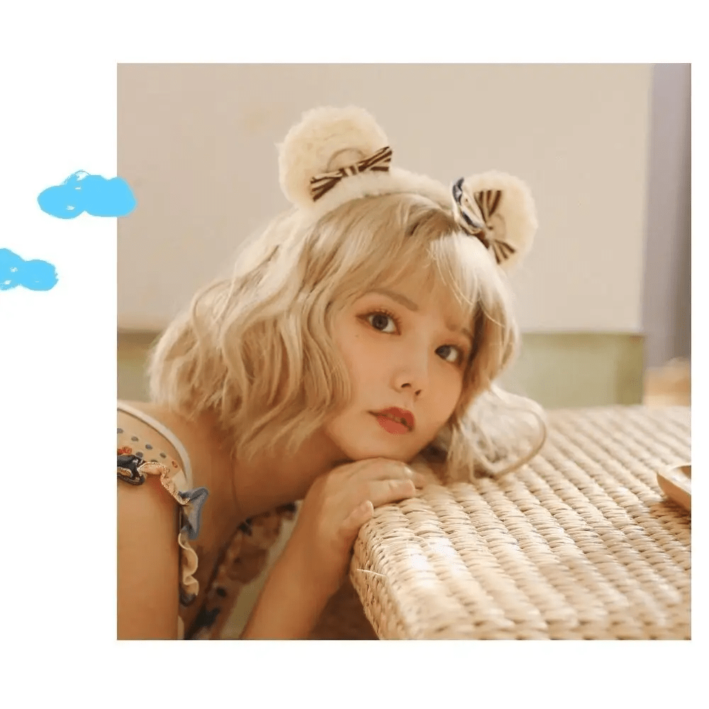 Pastel Satin Bunny Ears for Kawaii Fairy - Kei Style - Cosparty