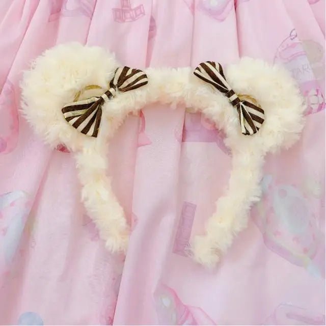 Pastel Satin Bunny Ears for Kawaii Fairy - Kei Style - Cosparty