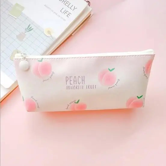 Pastel Unicorn Mermaid Pencil Case for Storing Essentials - Peach 1 - bag