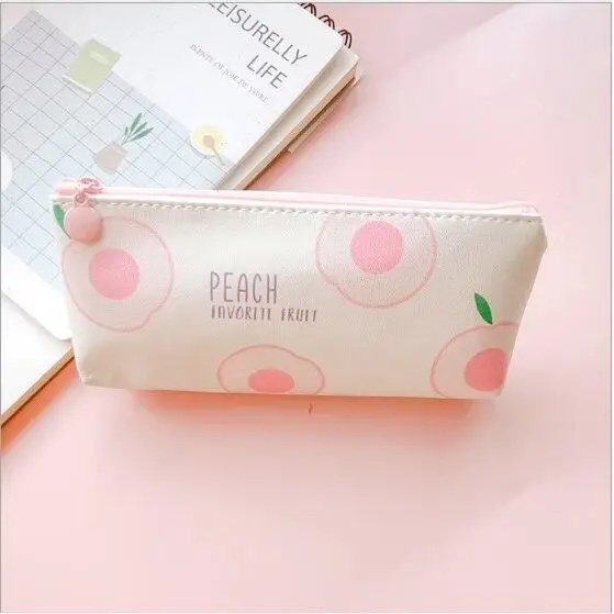 Pastel Unicorn Mermaid Pencil Case for Storing Essentials - Peach 2 - bag