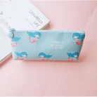 Pastel Unicorn Mermaid Pencil Case for Storing Essentials - Cosparty